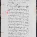 Testamento Cerrado do Reverendo Padre António Marques de Miranda (ano 1773)